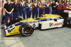 Williams Honda F1 1986 season