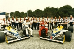 Williams Honda F1 1986 season